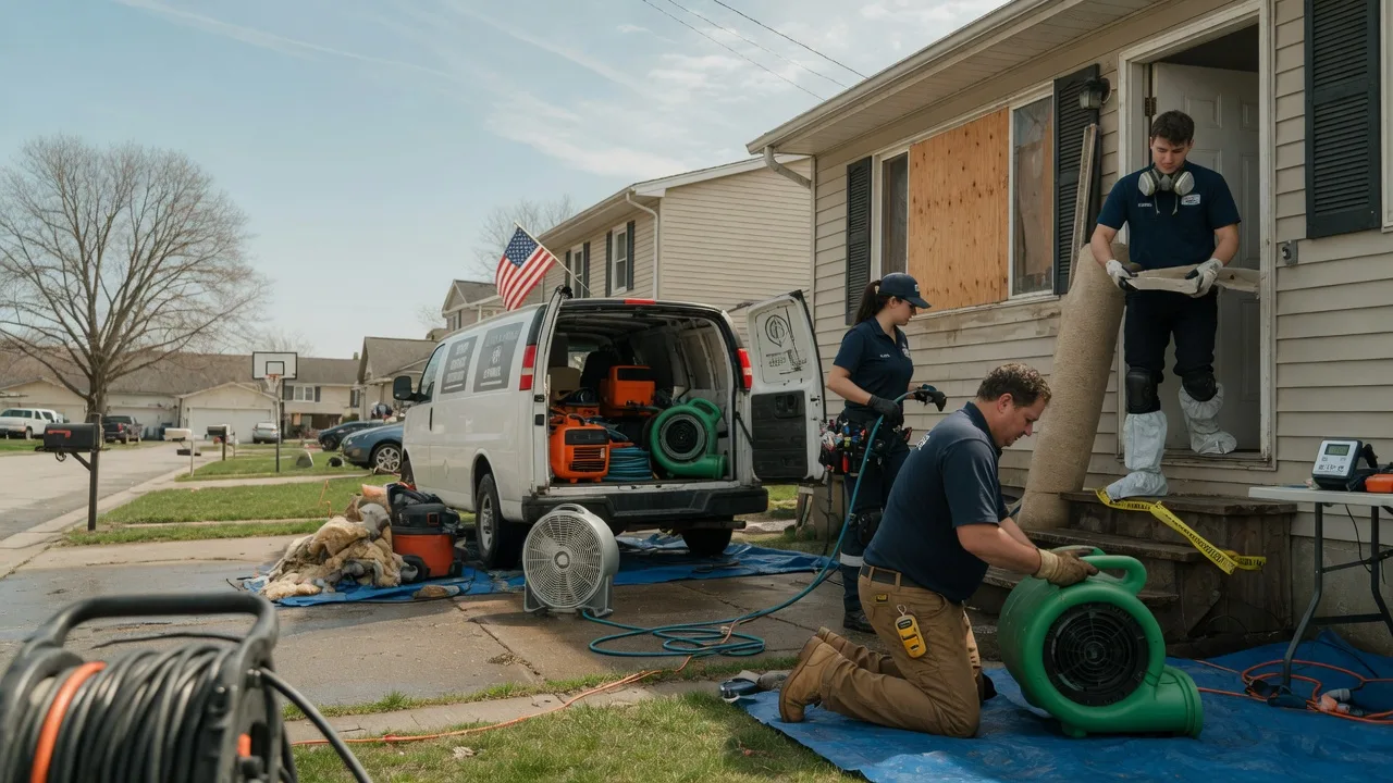Water Damage Restoration in Kerens, TX near me